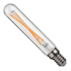 LED Rørlampe/Fadlampe 2,5W E14 200lm (UNI-LED)