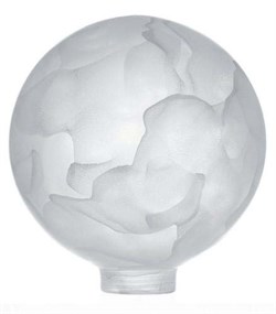 Samlepære Globe glas Marmor 100Ø 24mm gevind (Passer til adaptor 7001014 og 7001027)