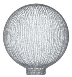 Samlepære Globe glas Lamel 100Ø 24mm gevind (Passer til adaptor 7001014 og 7001027)