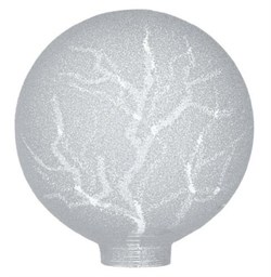 Samlepære Globe glas Træer 100Ø 24mm gevind (Passer til adaptor 7001014 og 7001027)